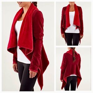 Lululemon Presence Of Mind Jacket - Sz8 Cranberry